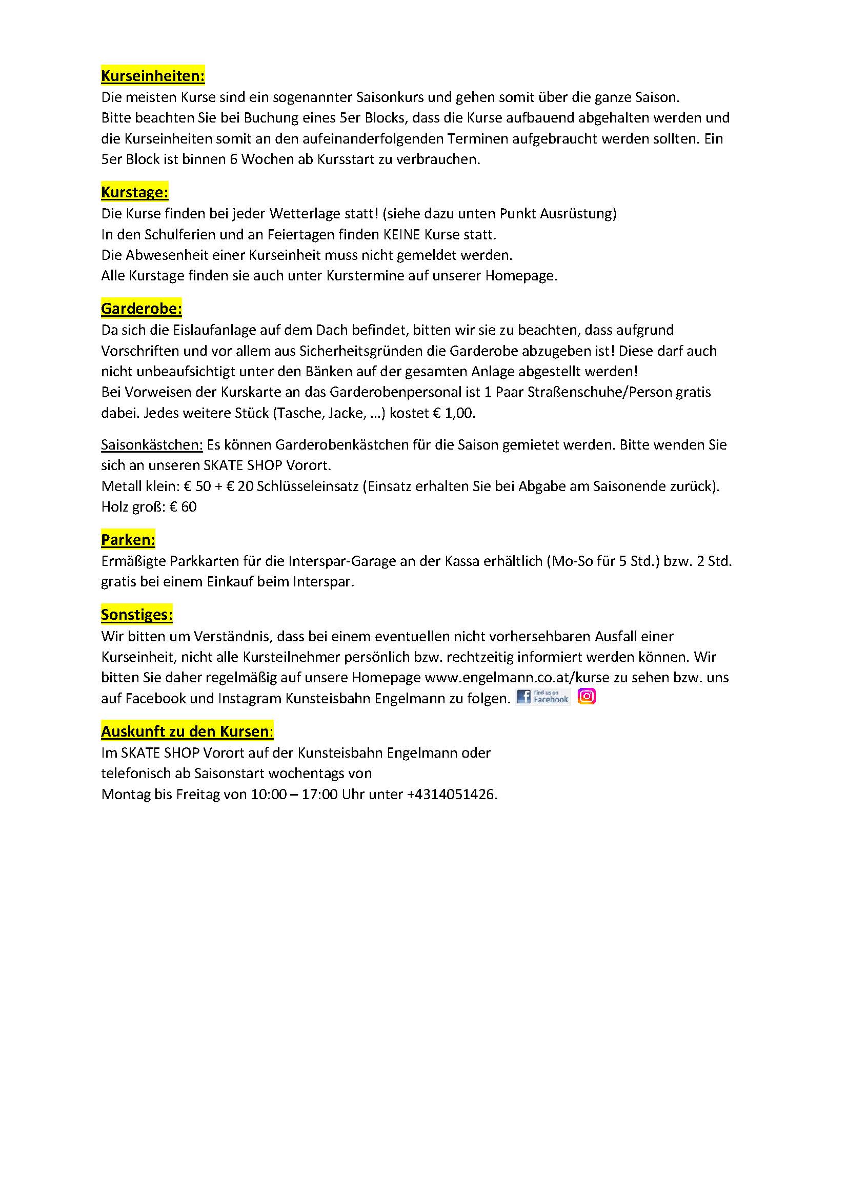 kursinformationen 1 2