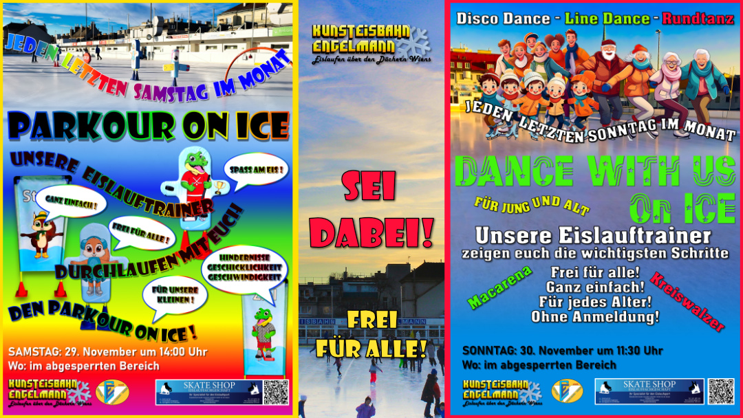 Ankündigung Parkour und Dance with us